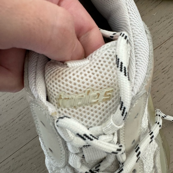 Balenciaga Triple S Leather Trainers